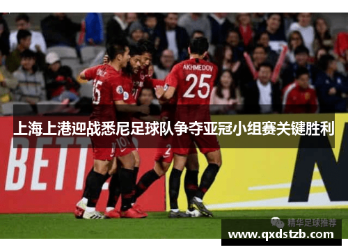 上海上港迎战悉尼足球队争夺亚冠小组赛关键胜利